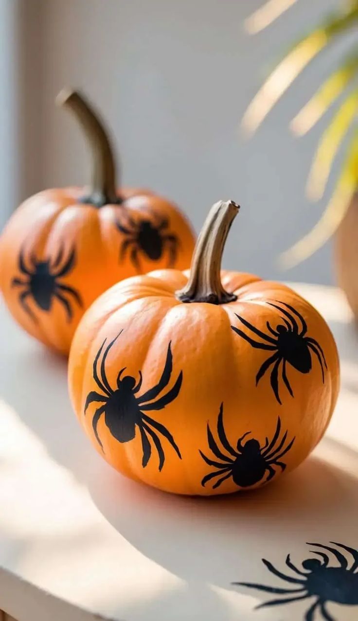 تزیین کدو هالووین