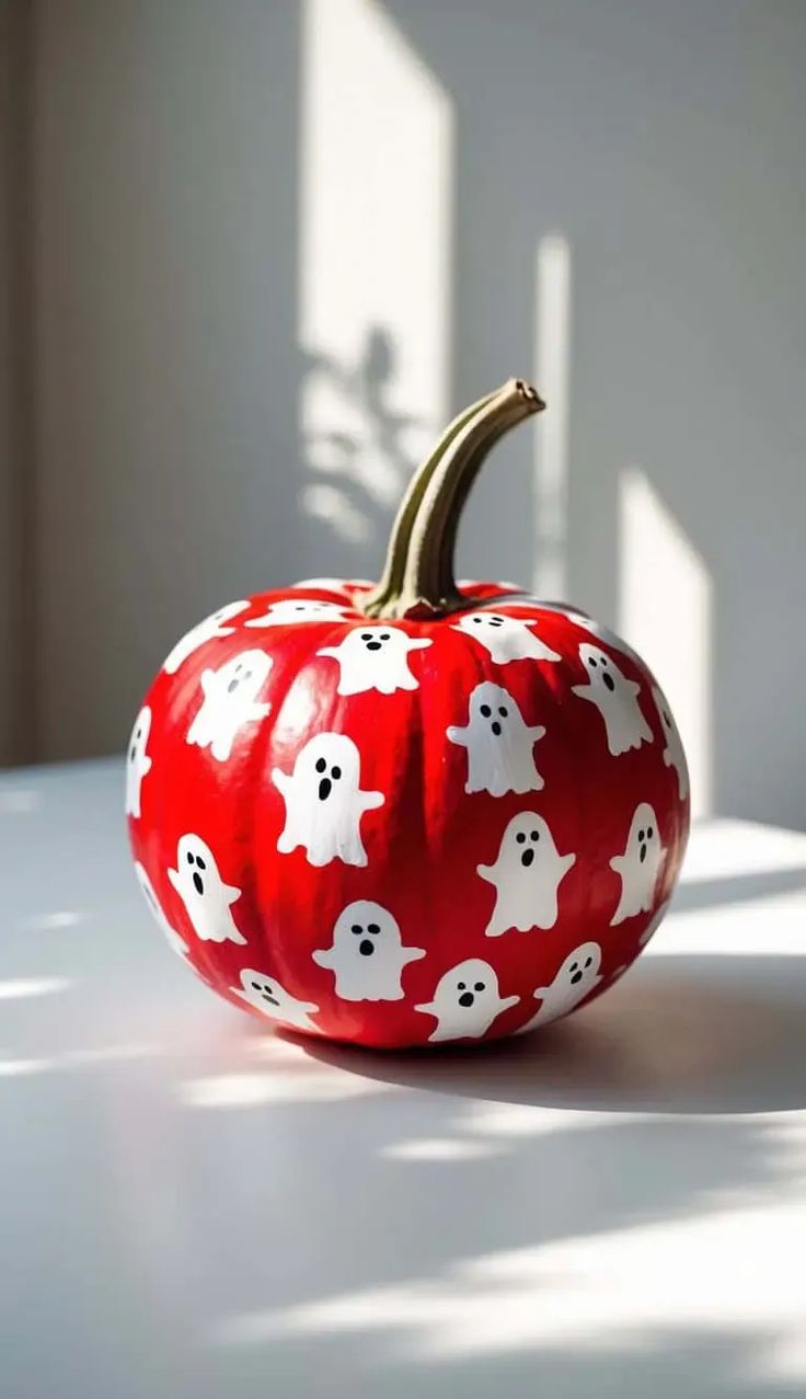 تزیین کدو هالووین