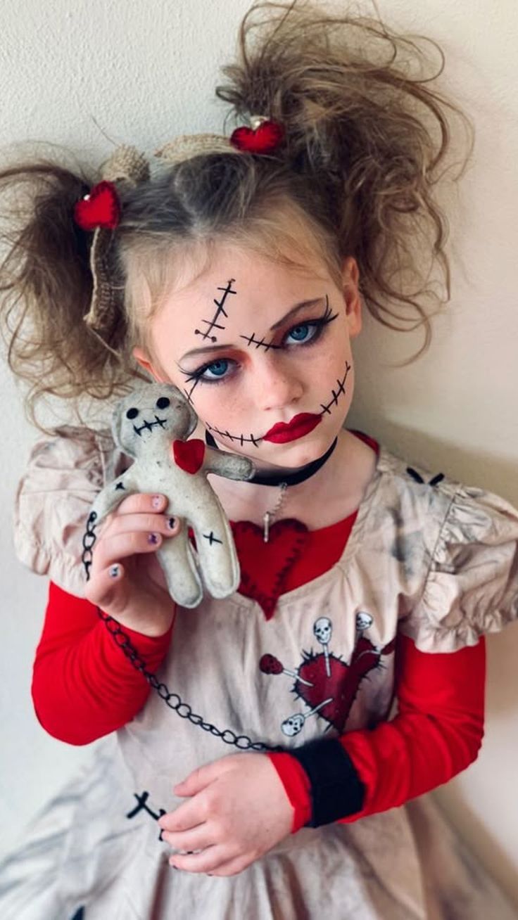 میکاپ هالووین بچهگانه