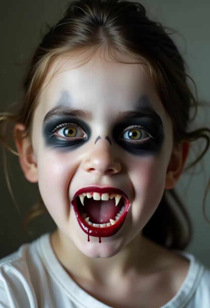 میکاپ هالووین بچهگانه