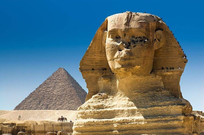 مجسمه ابوالهول - اهرام مصر - اهرام سه گانه مصر 