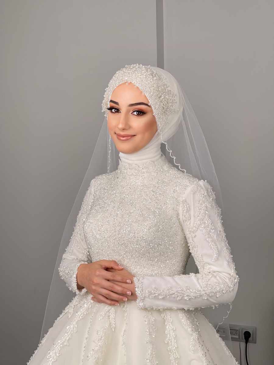 تور عروس با حجاب