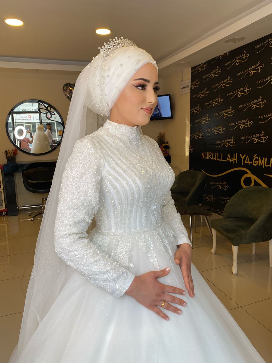 تور عروس با حجاب