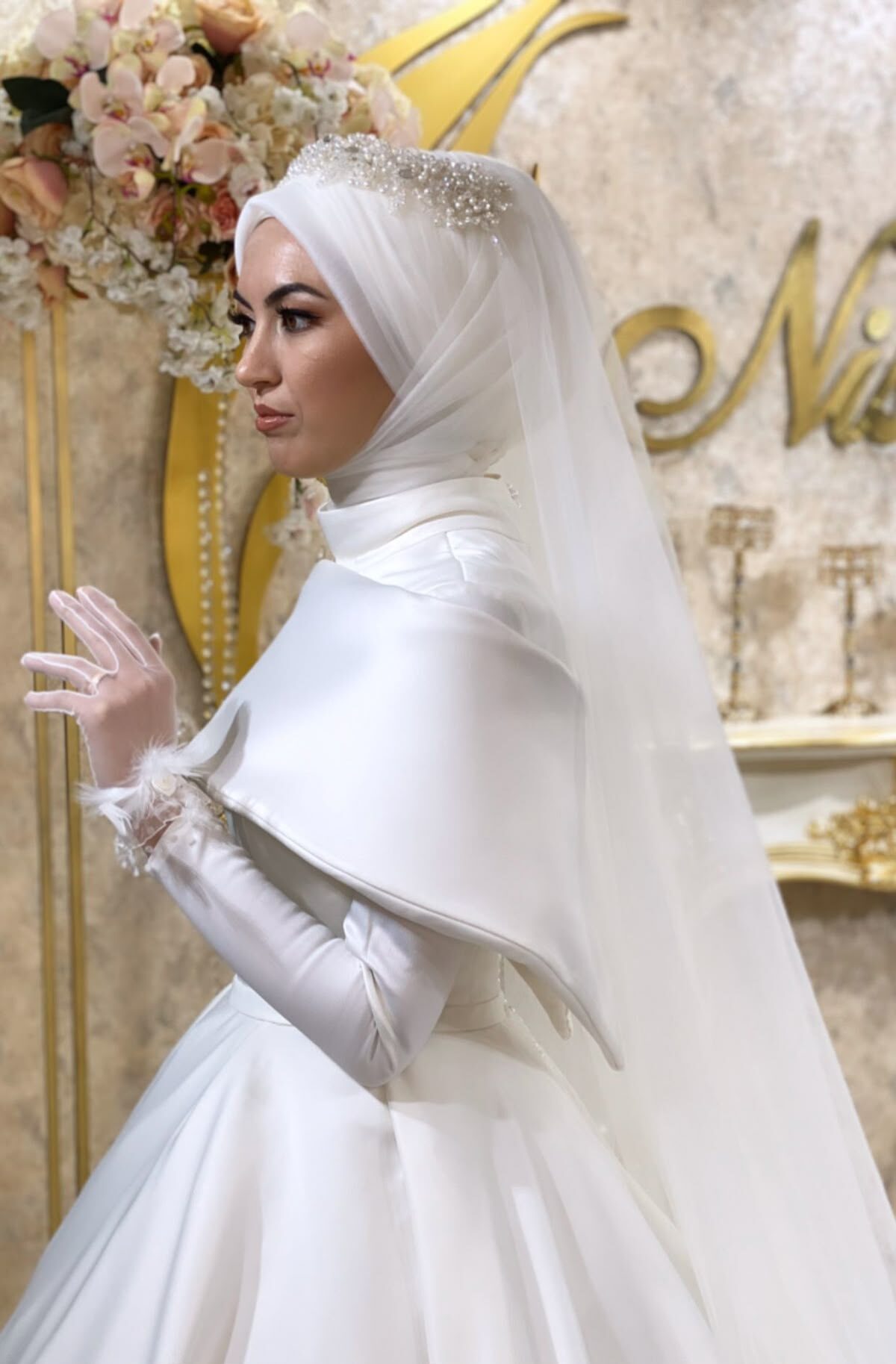 تور عروس با حجاب