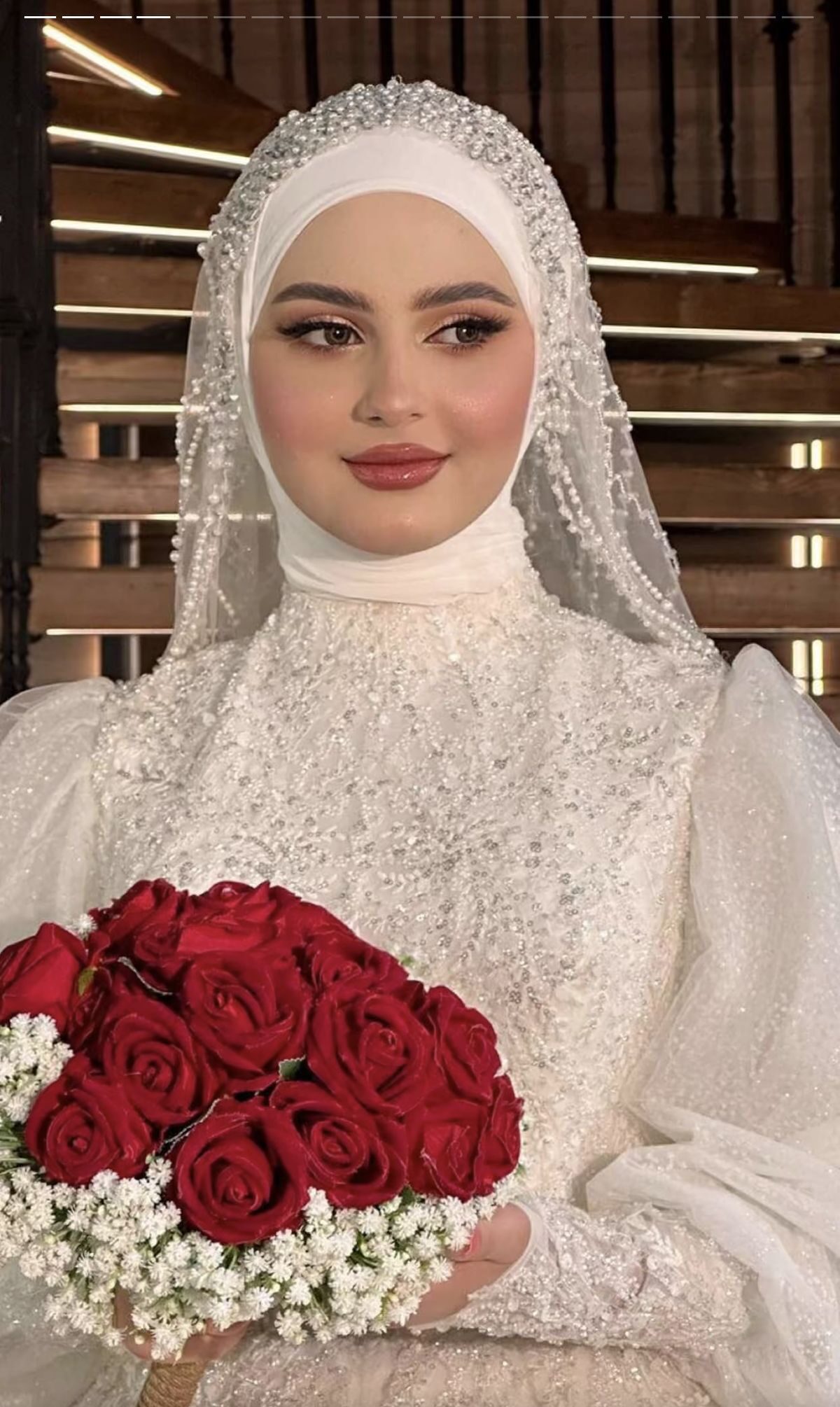 تور عروس با حجاب