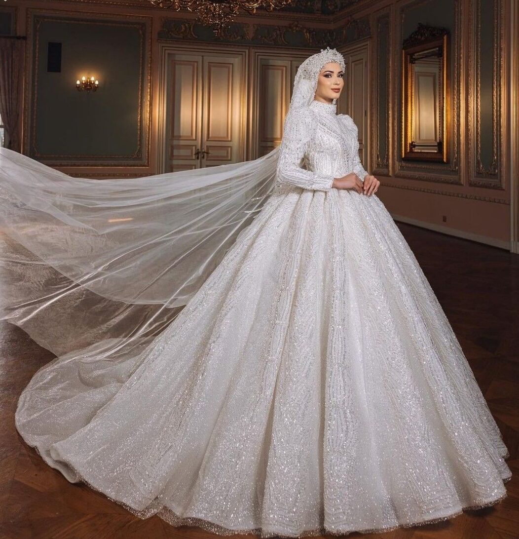 تور عروس با حجاب