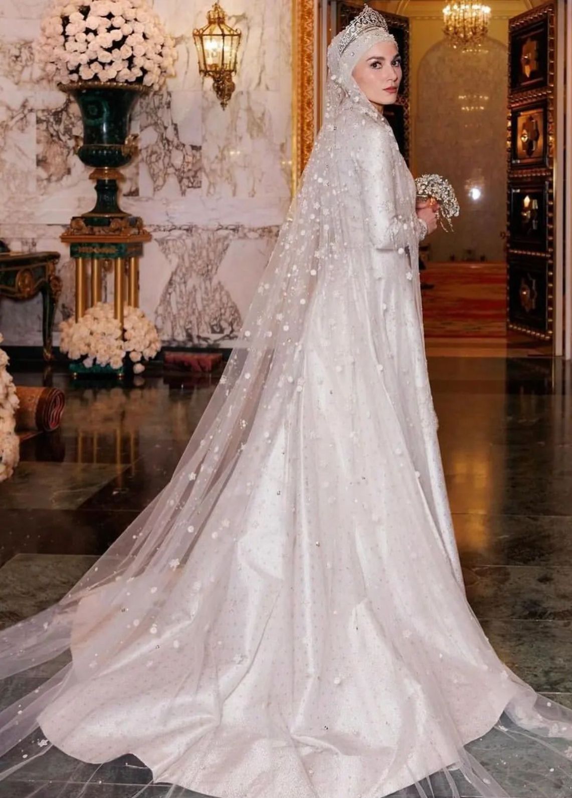 تور عروس با حجاب