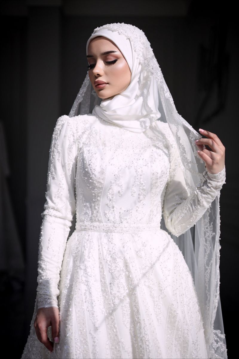 تور عروس با حجاب