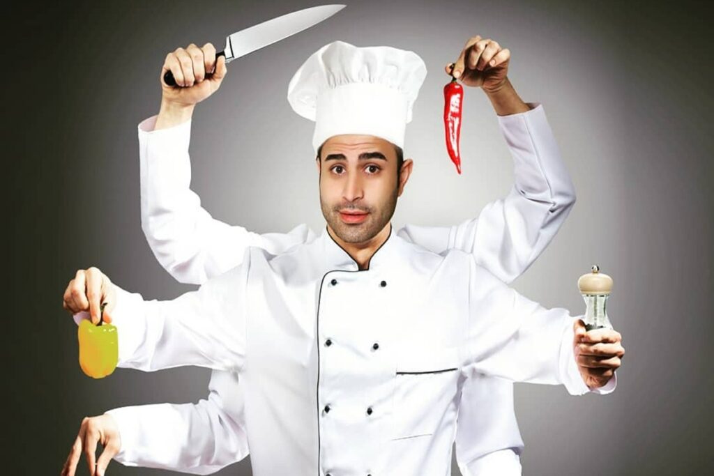 سعید قاسمی مجری آشپزی فیلم تغییر جنسیتش را منتشر کرد