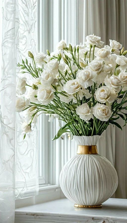 گلدان دکوری بزرگ برای گوشه پذیرایی