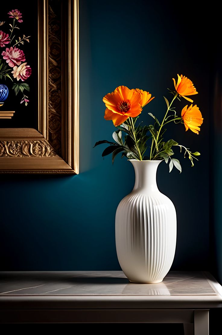 گلدان دکوری بزرگ برای گوشه پذیرایی