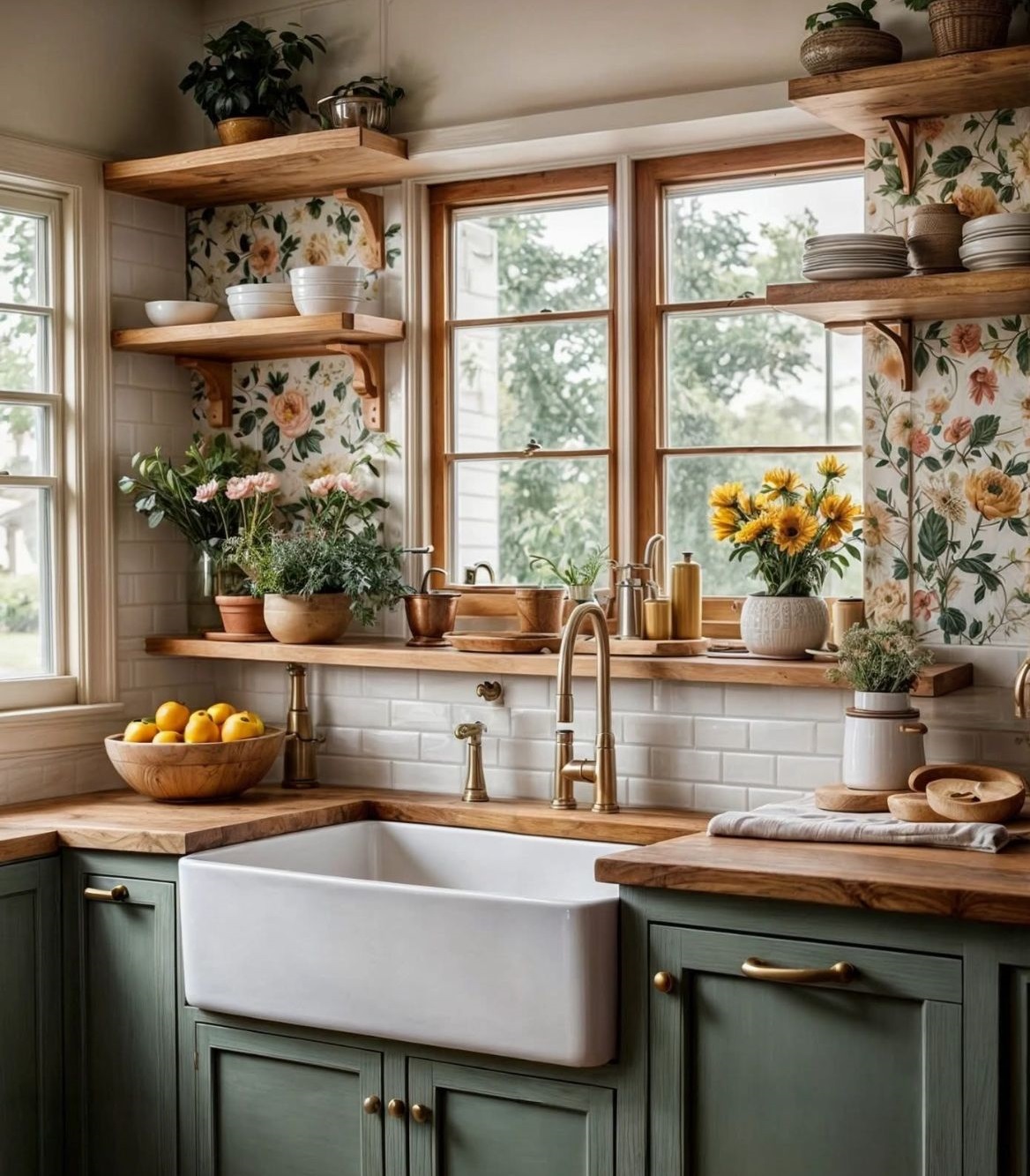 دیزاین بالای سینک ظرفشویی