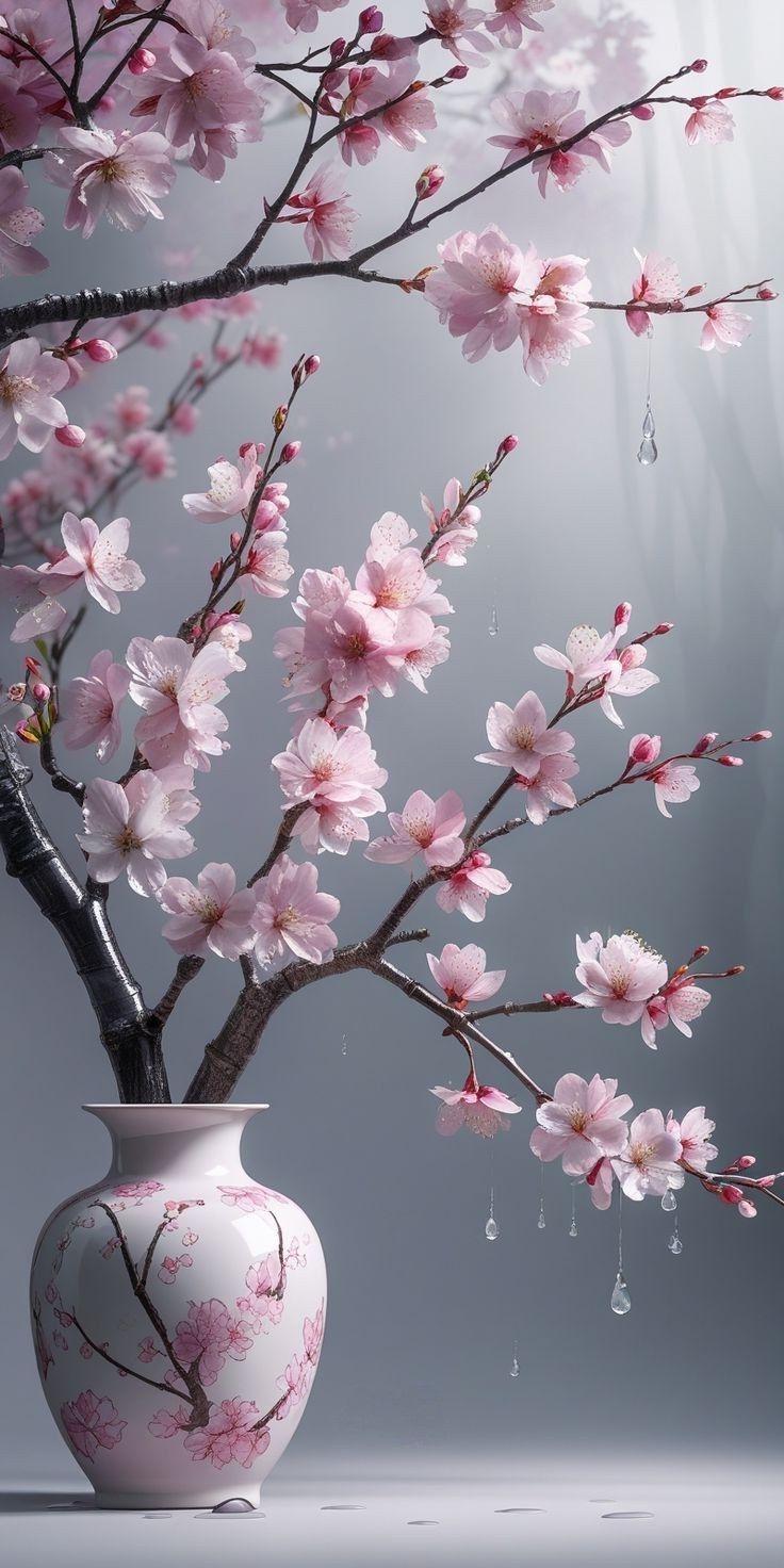 گلدان دکوری بزرگ برای گوشه پذیرایی