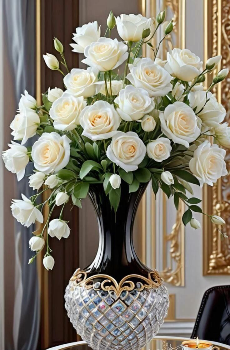 گلدان دکوری بزرگ برای گوشه پذیرایی