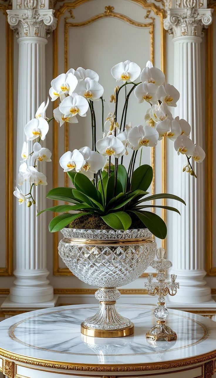 گلدان دکوری بزرگ برای گوشه پذیرایی