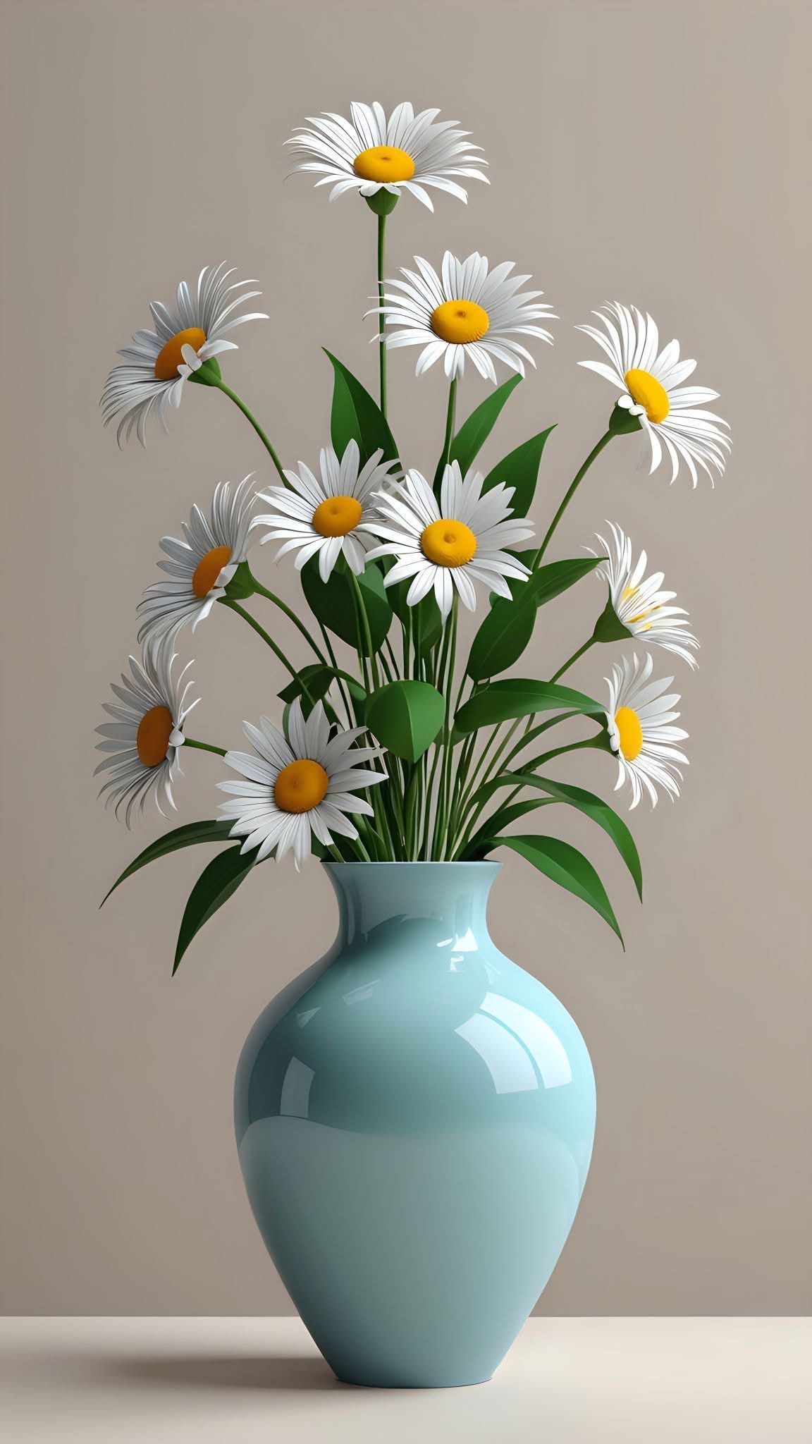 گلدان دکوری بزرگ برای گوشه پذیرایی