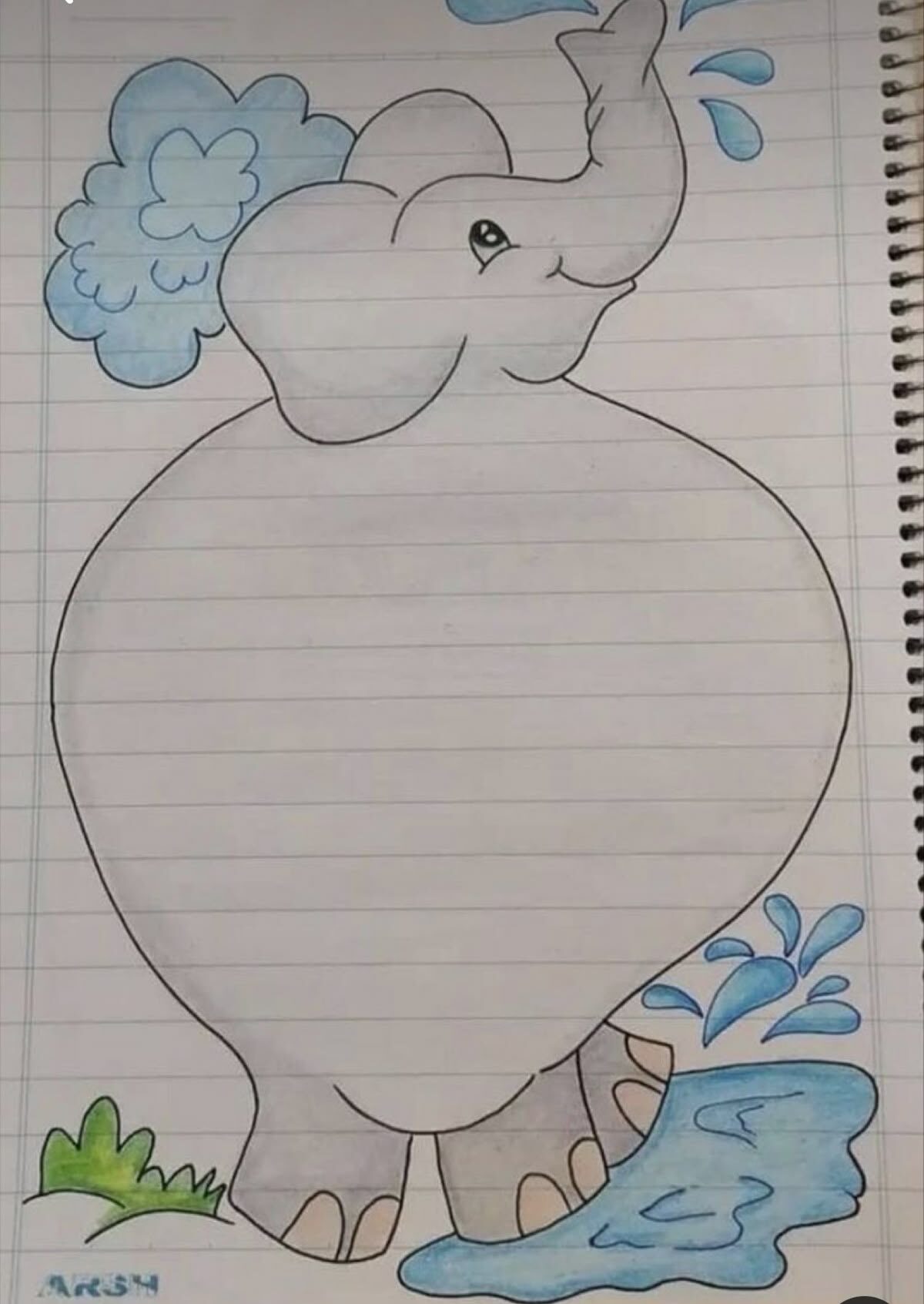 تزیین دفتر املا