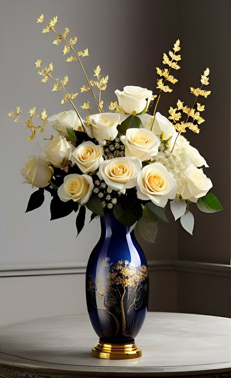 گلدان دکوری بزرگ برای گوشه پذیرایی