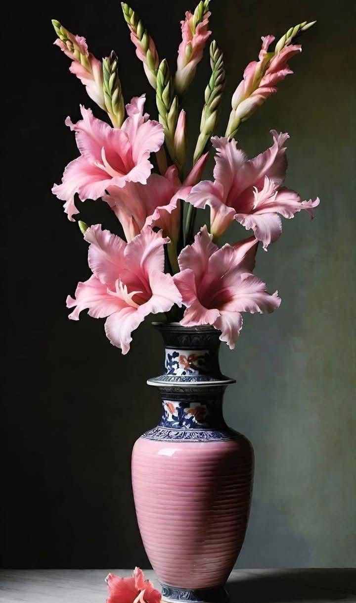 گلدان دکوری بزرگ برای گوشه پذیرایی