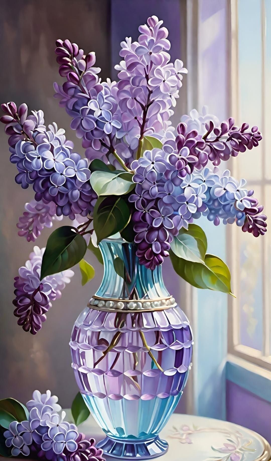 گلدان دکوری بزرگ برای گوشه پذیرایی