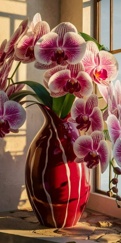 گلدان دکوری بزرگ برای گوشه پذیرایی