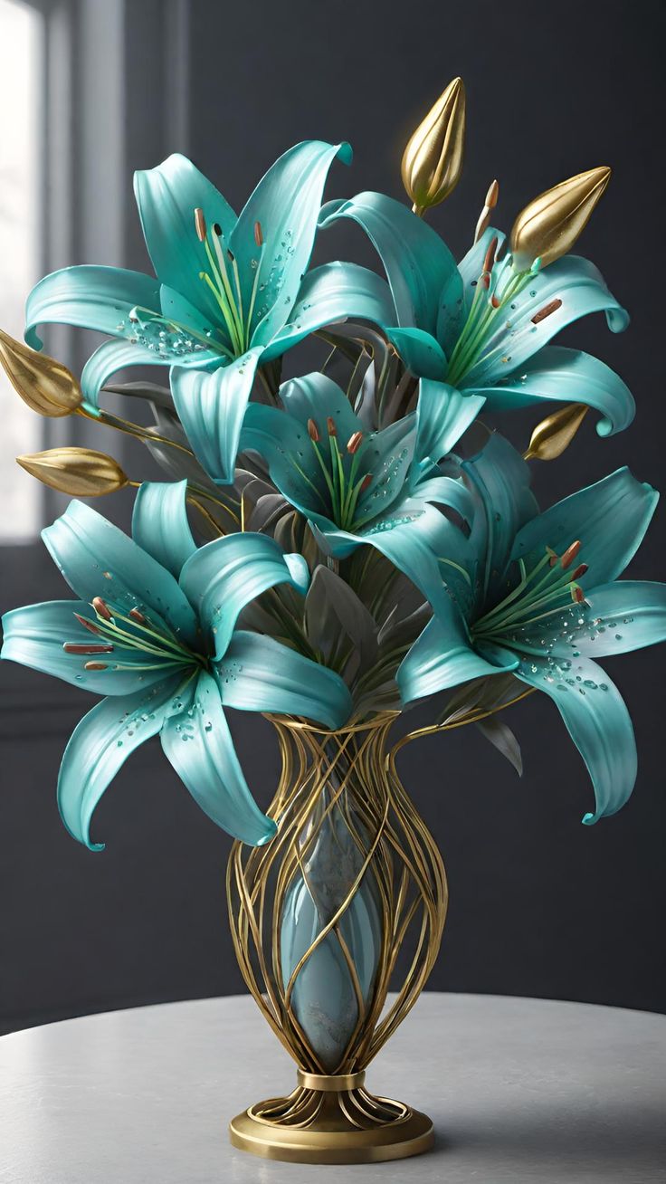 گلدان دکوری بزرگ برای گوشه پذیرایی