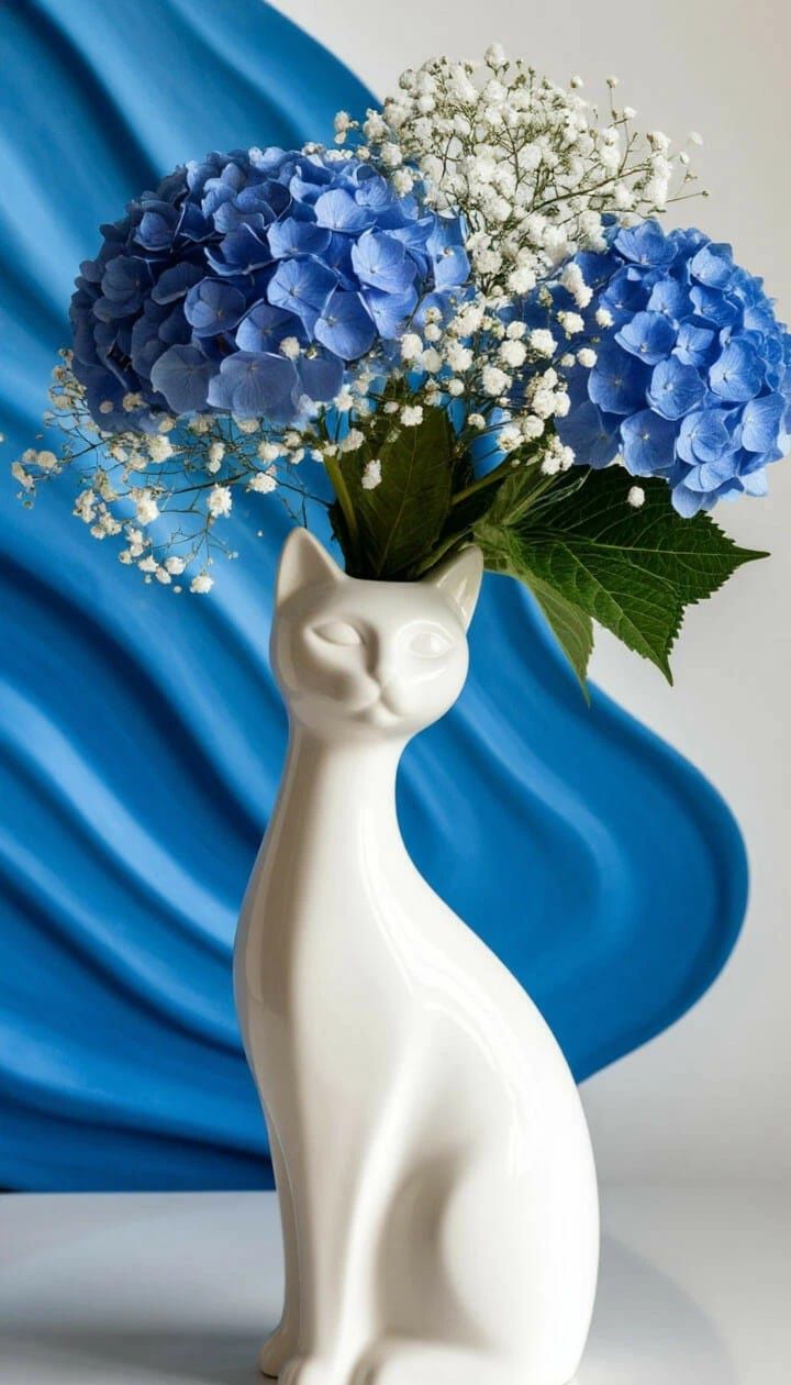 گلدان دکوری بزرگ برای گوشه پذیرایی