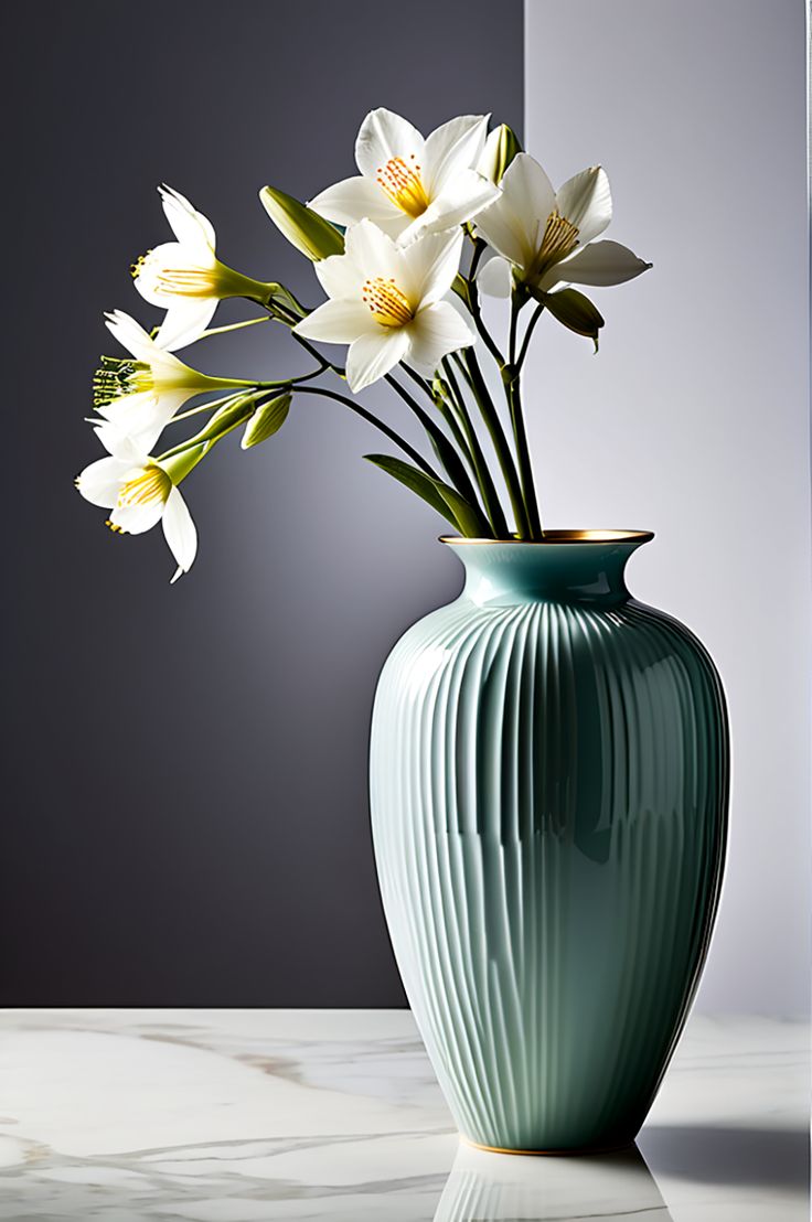 گلدان دکوری بزرگ برای گوشه پذیرایی