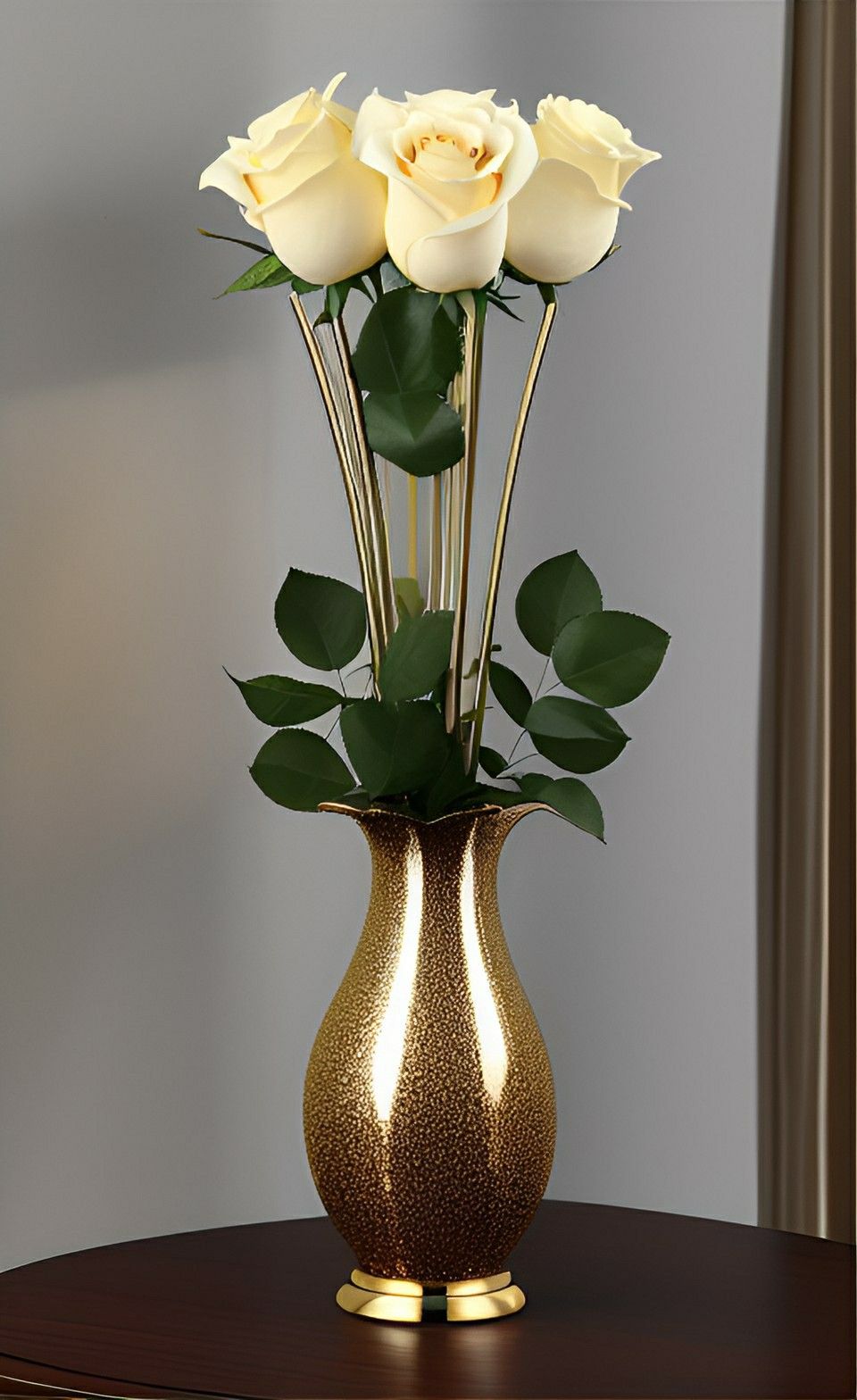 گلدان دکوری بزرگ برای گوشه پذیرایی