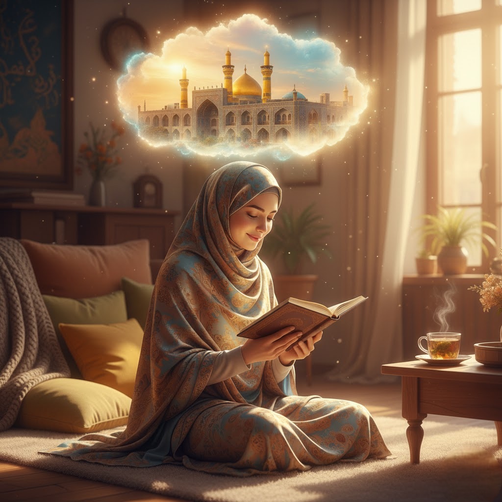 احکام زیارت زن حائض
