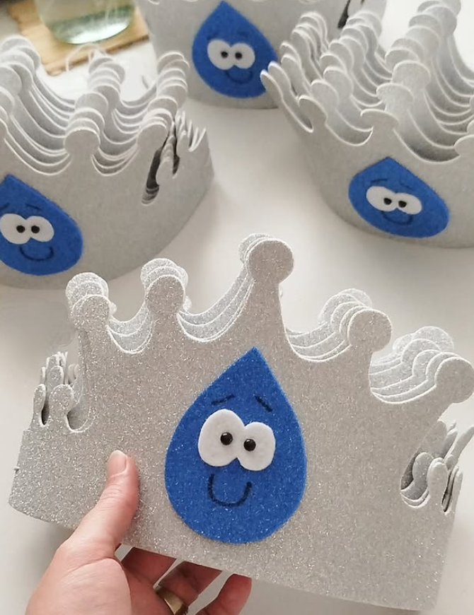 کاردستی تاج جشن آب