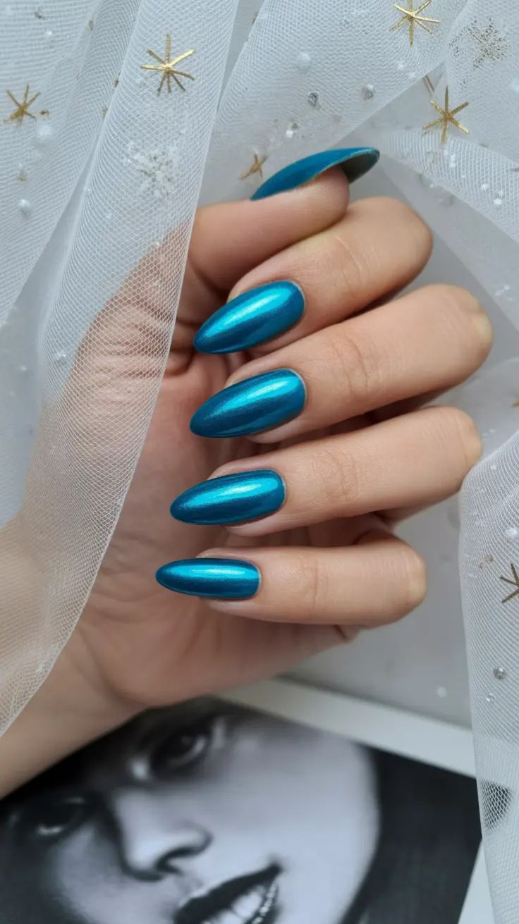 لاک ژل آیس آبی