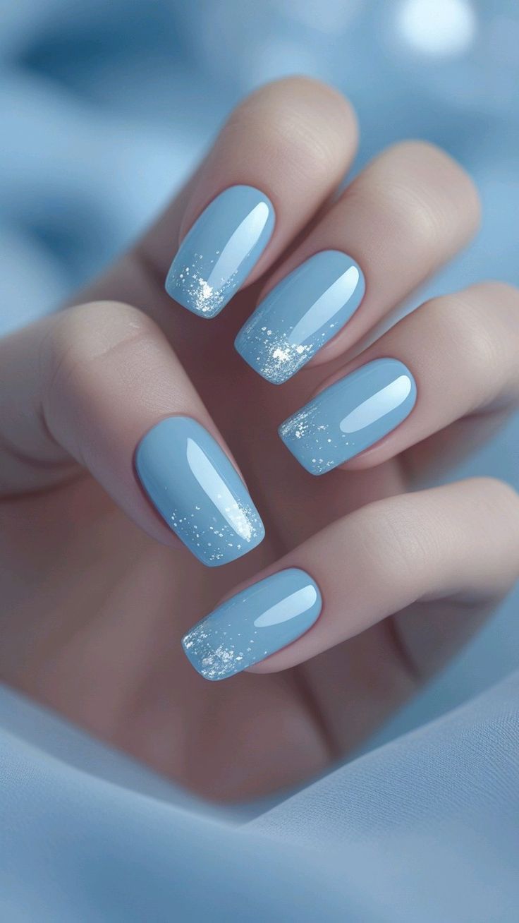 لاک ژل آیس آبی