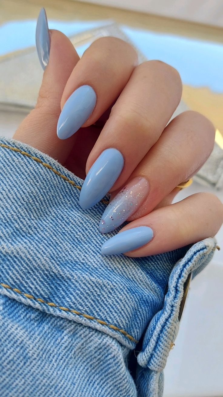 لاک ژل آیس آبی