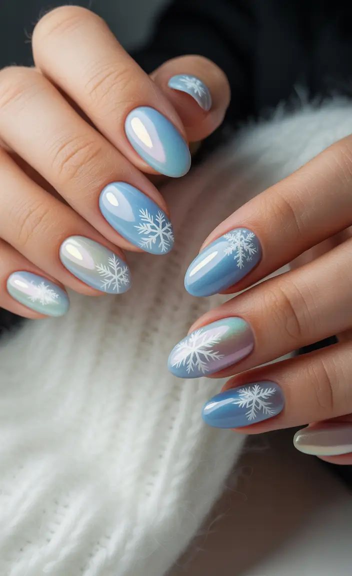 لاک ژل آیس آبی