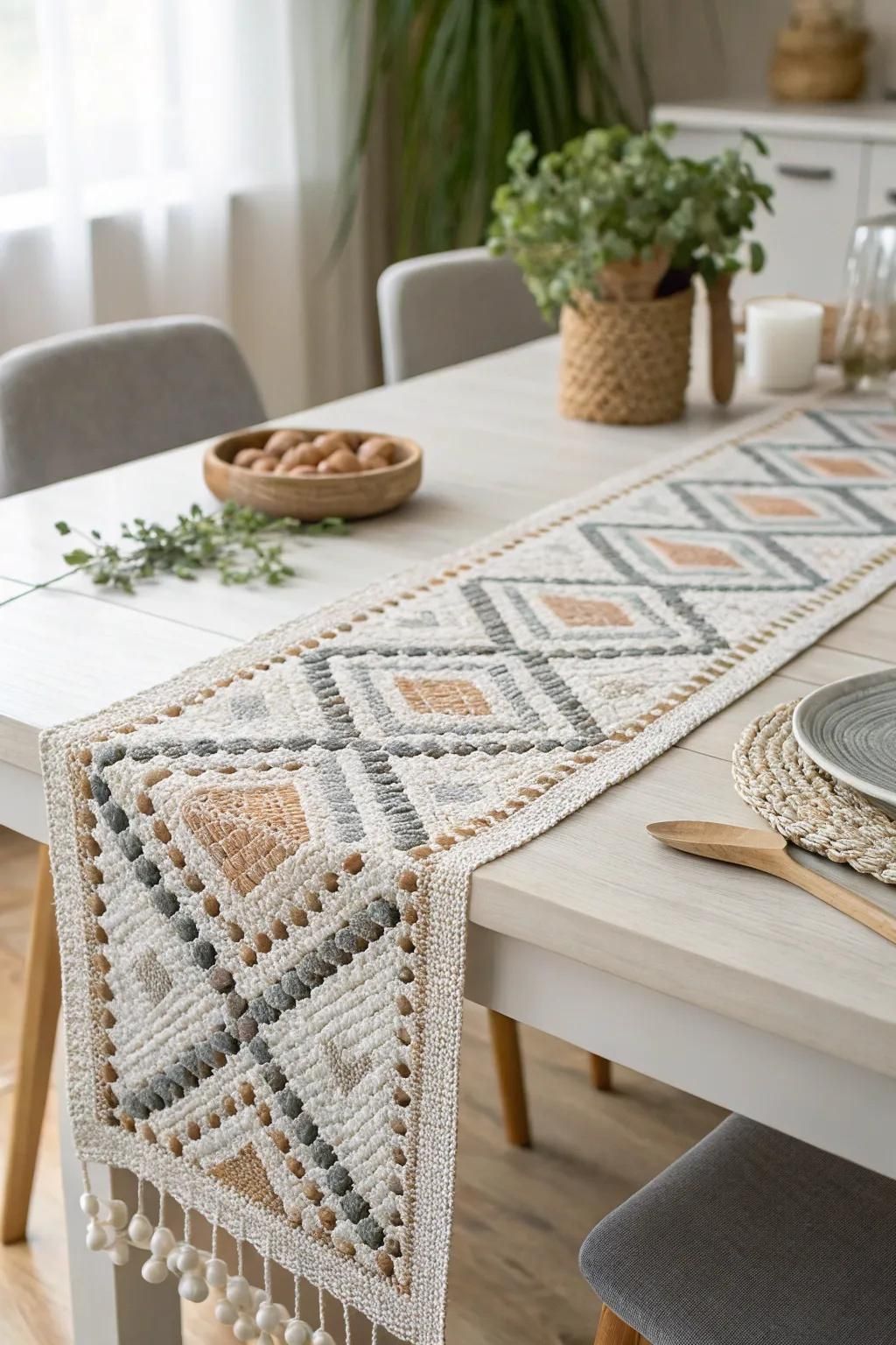 رانر میز ناهارخوری