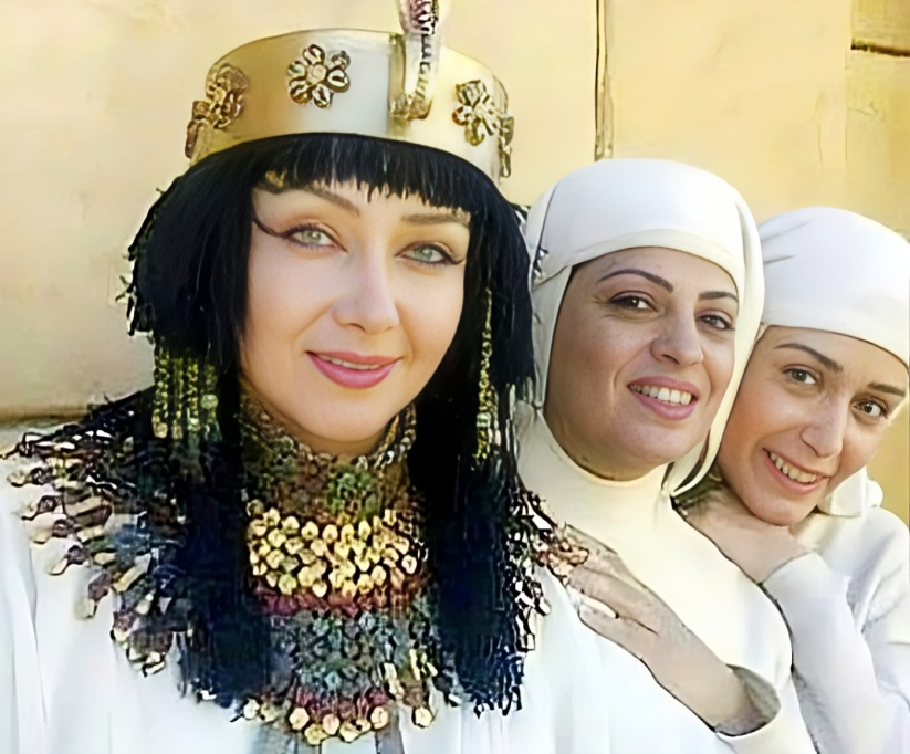 عکس زلیخا در پشت صحنه سریال یوسف پیامبر