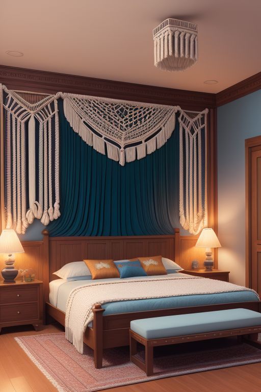 پرده مکرومه