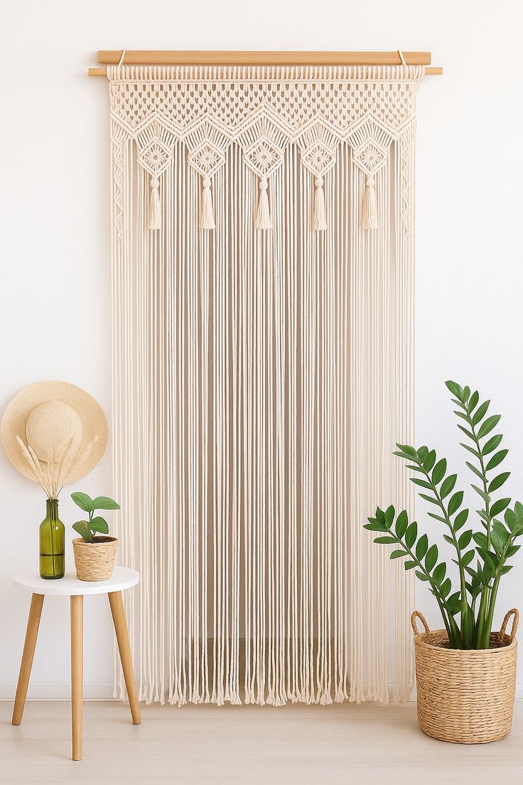 پرده مکرومه