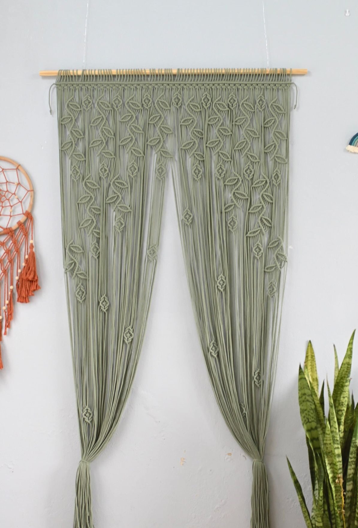 پرده مکرومه