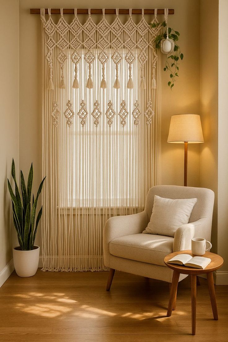 پرده مکرومه