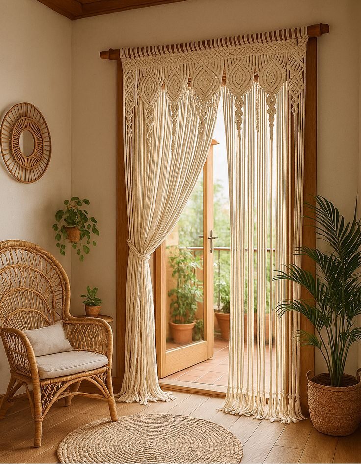 پرده مکرومه