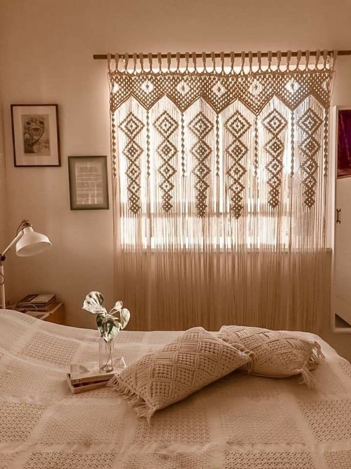 پرده مکرومه