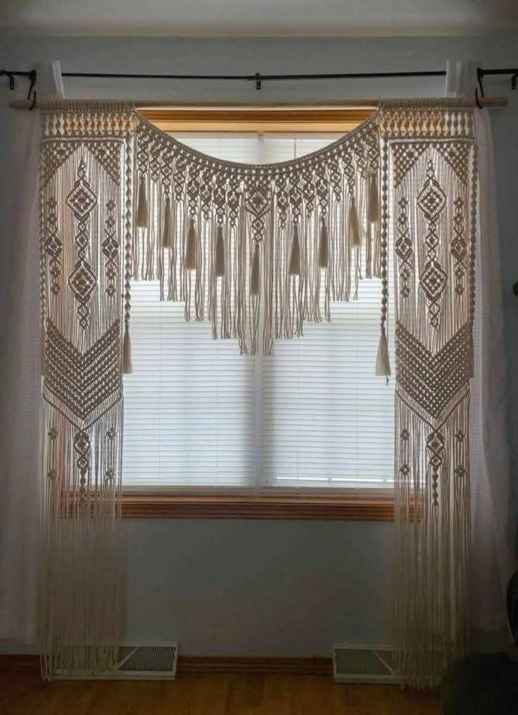 پرده مکرومه