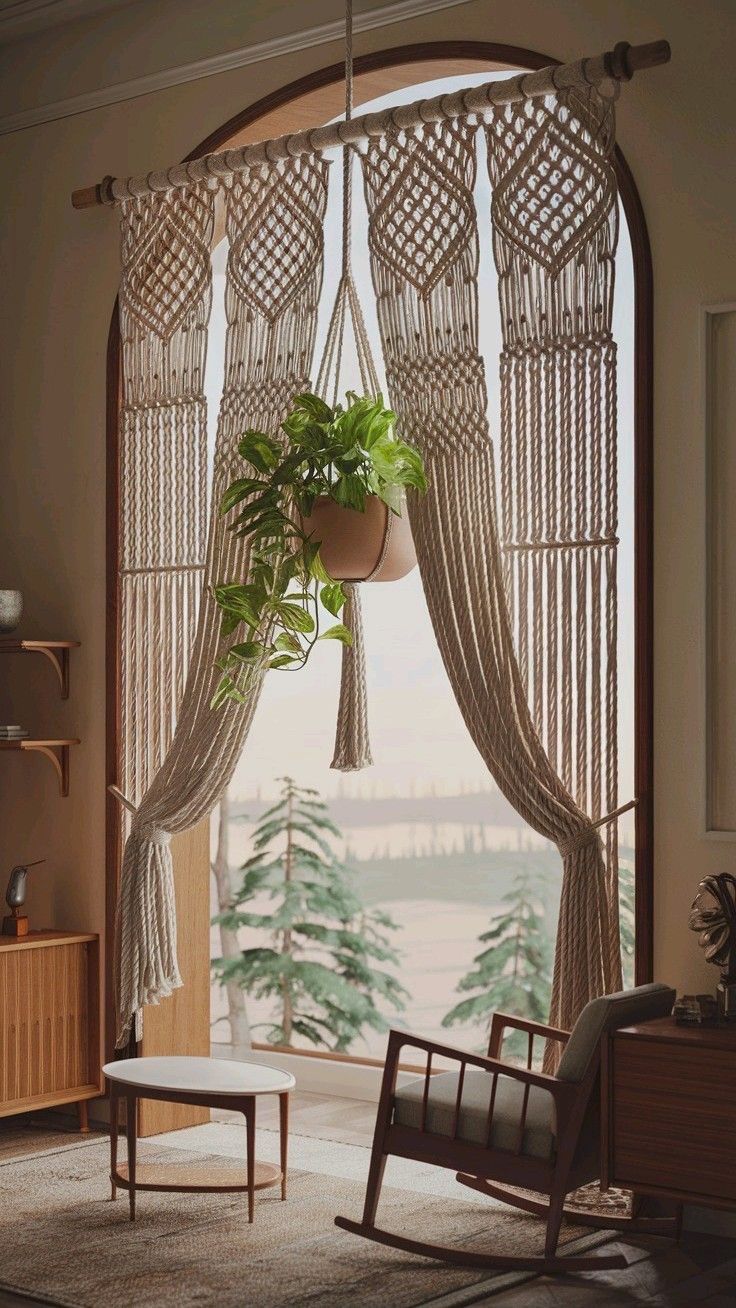 پرده مکرومه