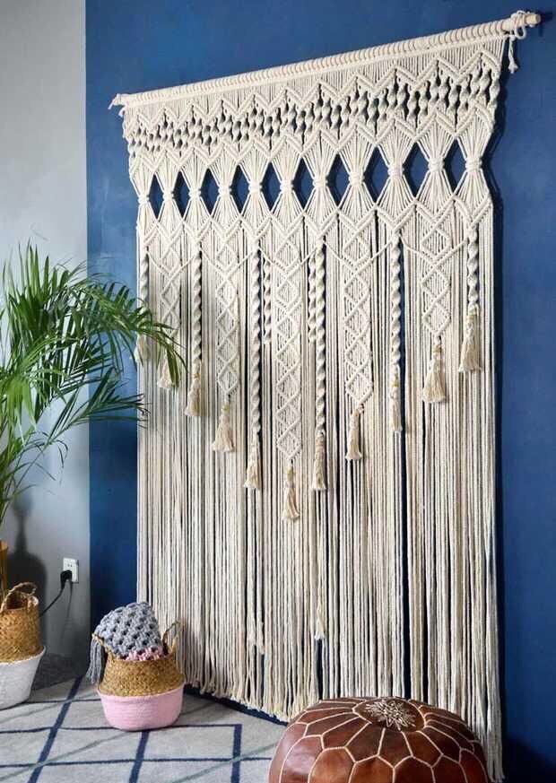 پرده مکرومه