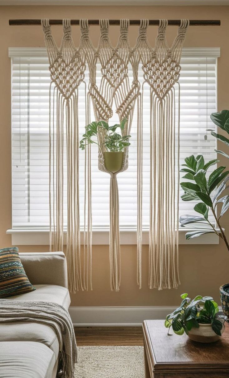 پرده مکرومه