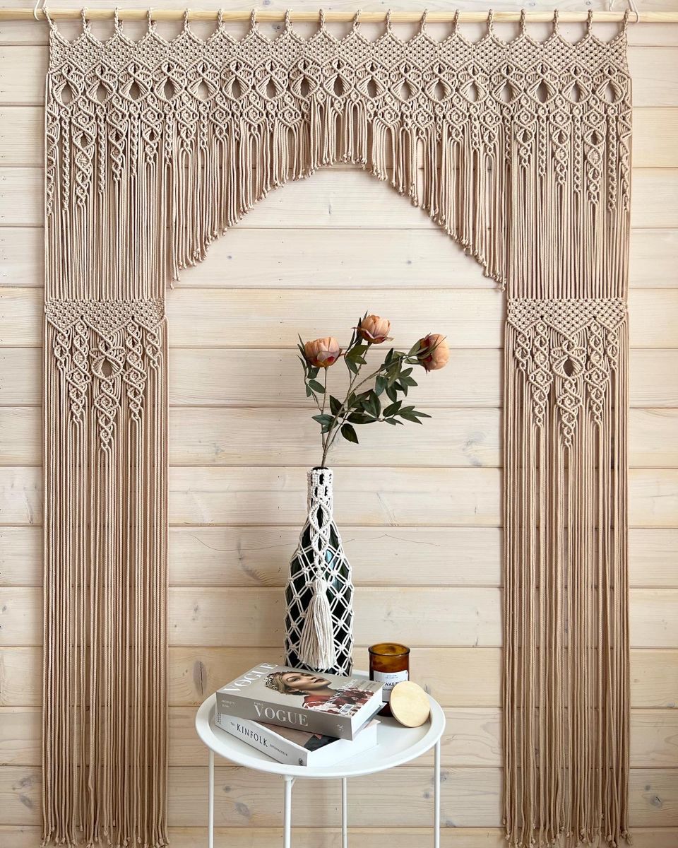 پرده مکرومه