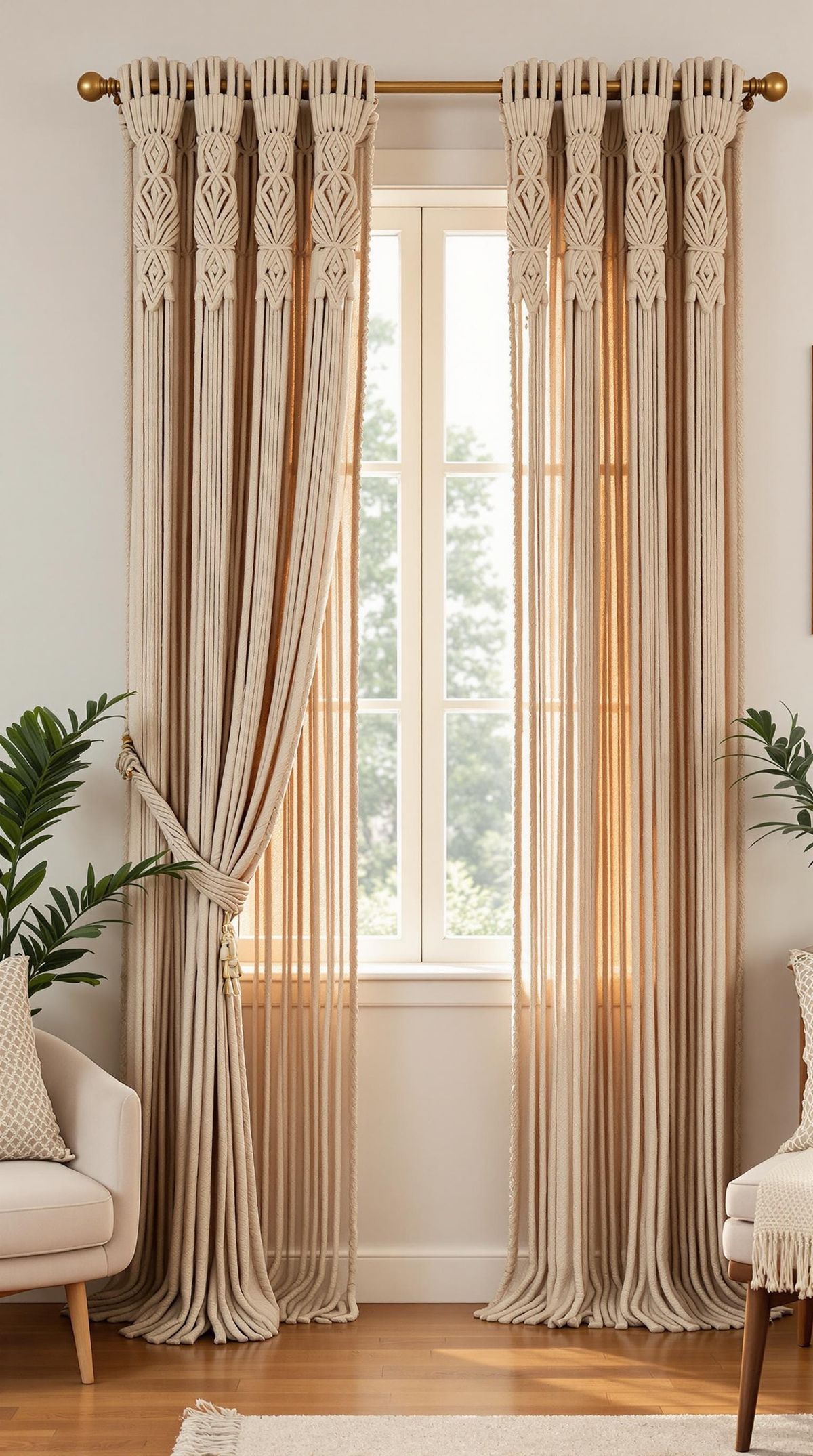 پرده مکرومه