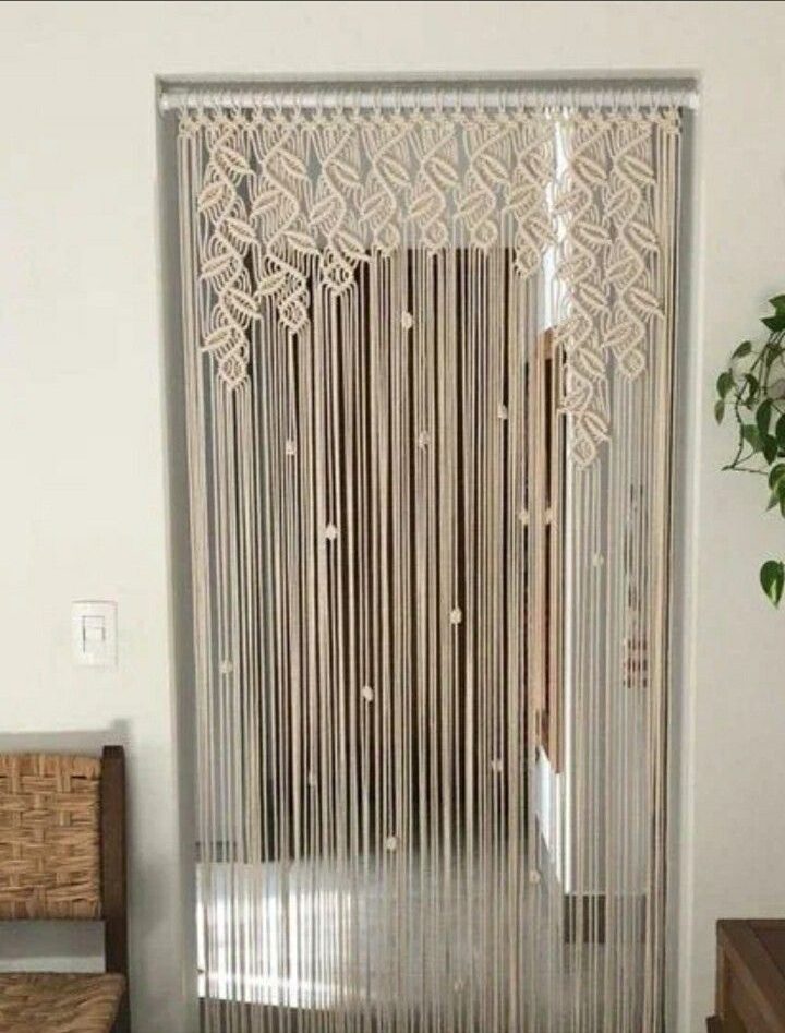 پرده مکرومه